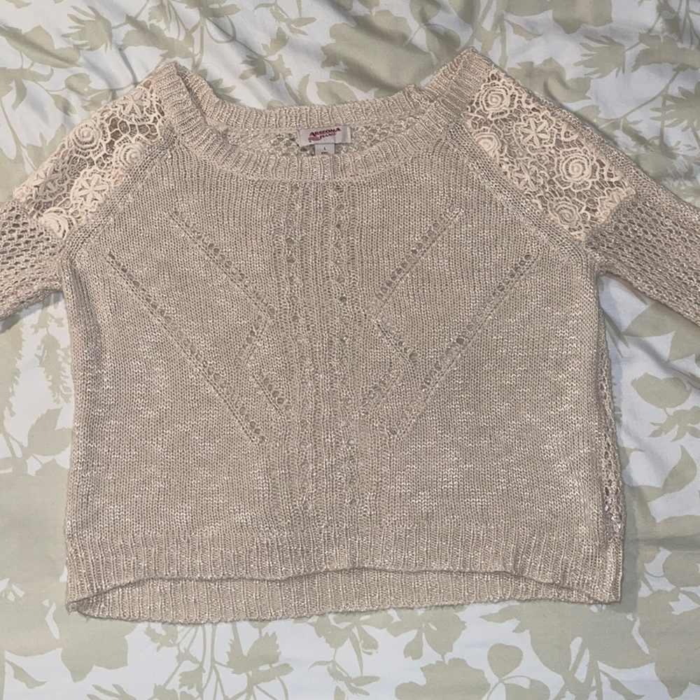 Laced long sleeved top